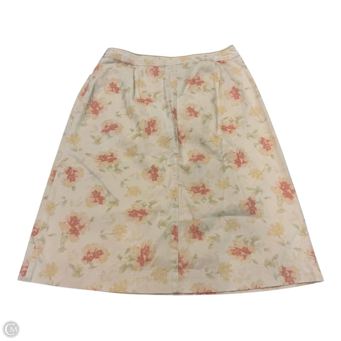 Skirt Mini & Short By J. Jill In Yellow, Size: 6petite
