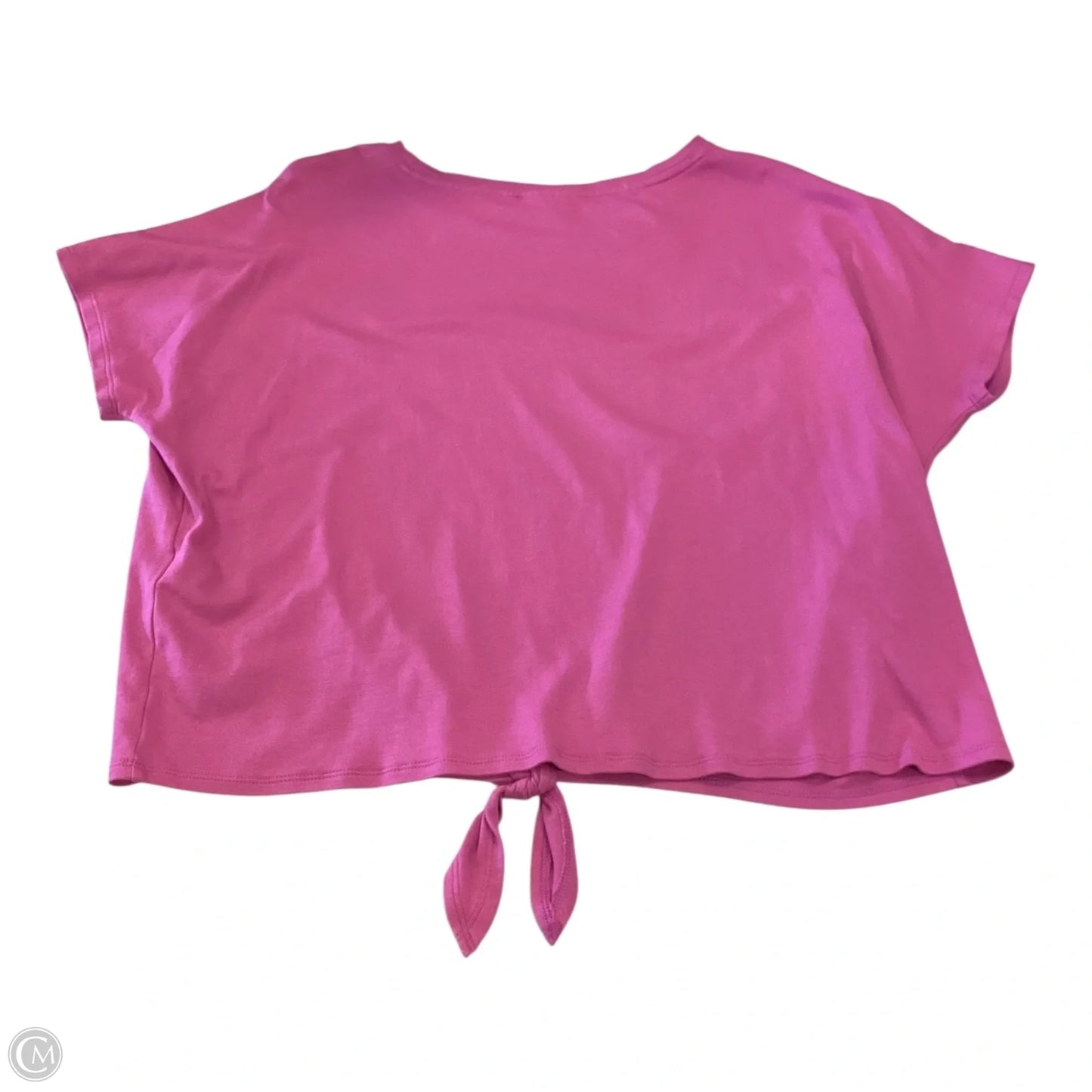 Top Short Sleeve By Chicos In Pink, Size: 0