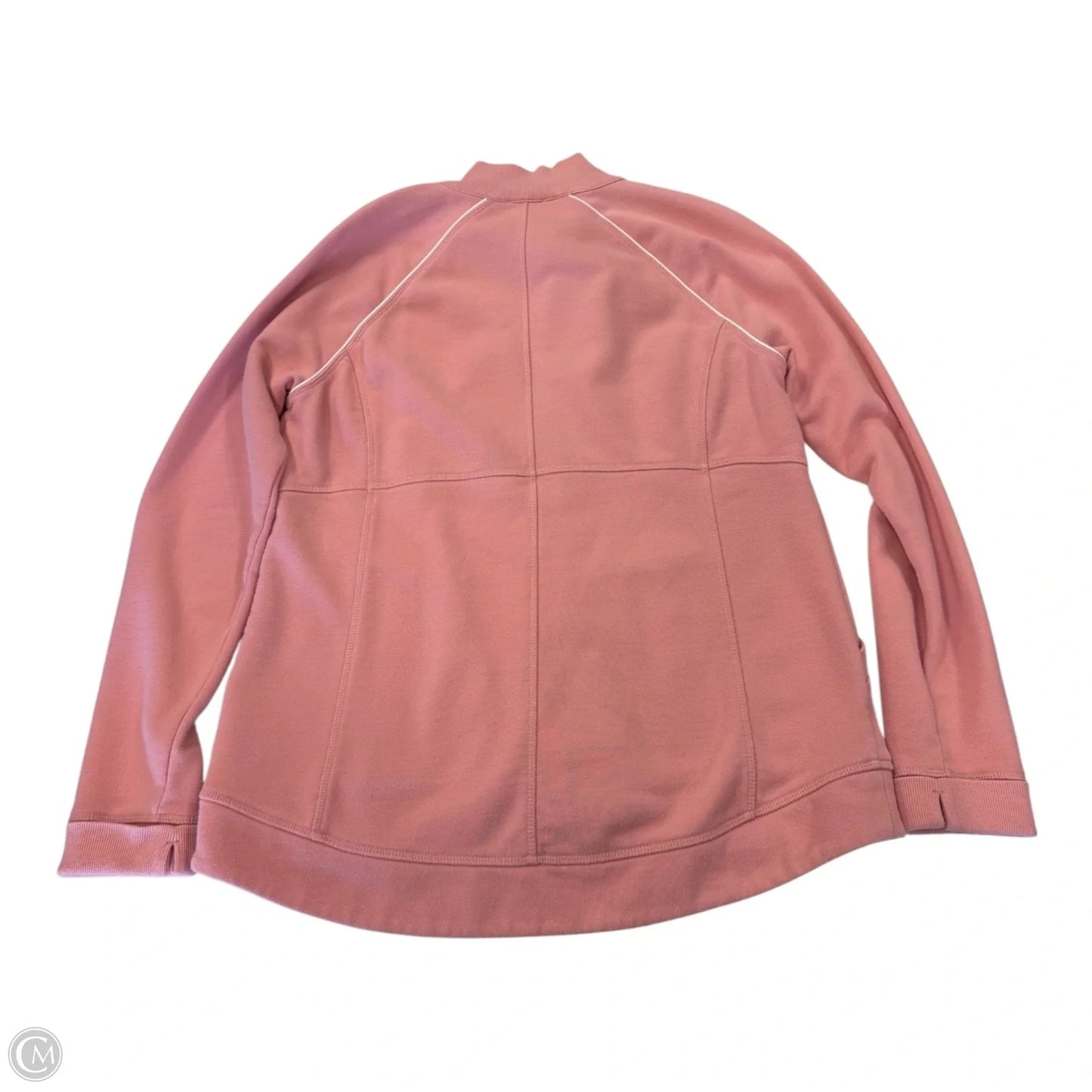 Jacket Other By Talbots In Pink & White, Size: M