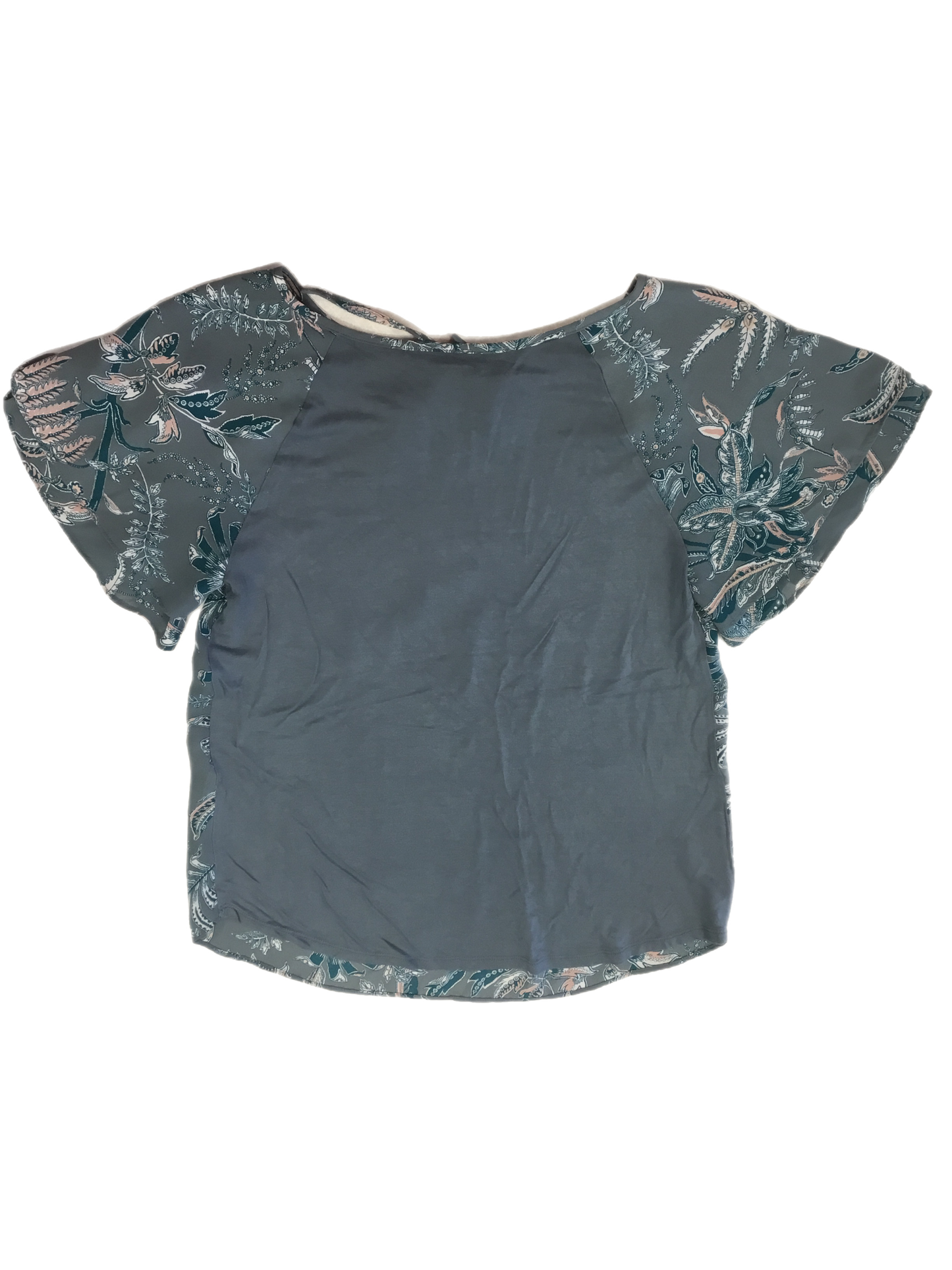 Top Short Sleeve By Loft In Multi-colored, Size: Sp