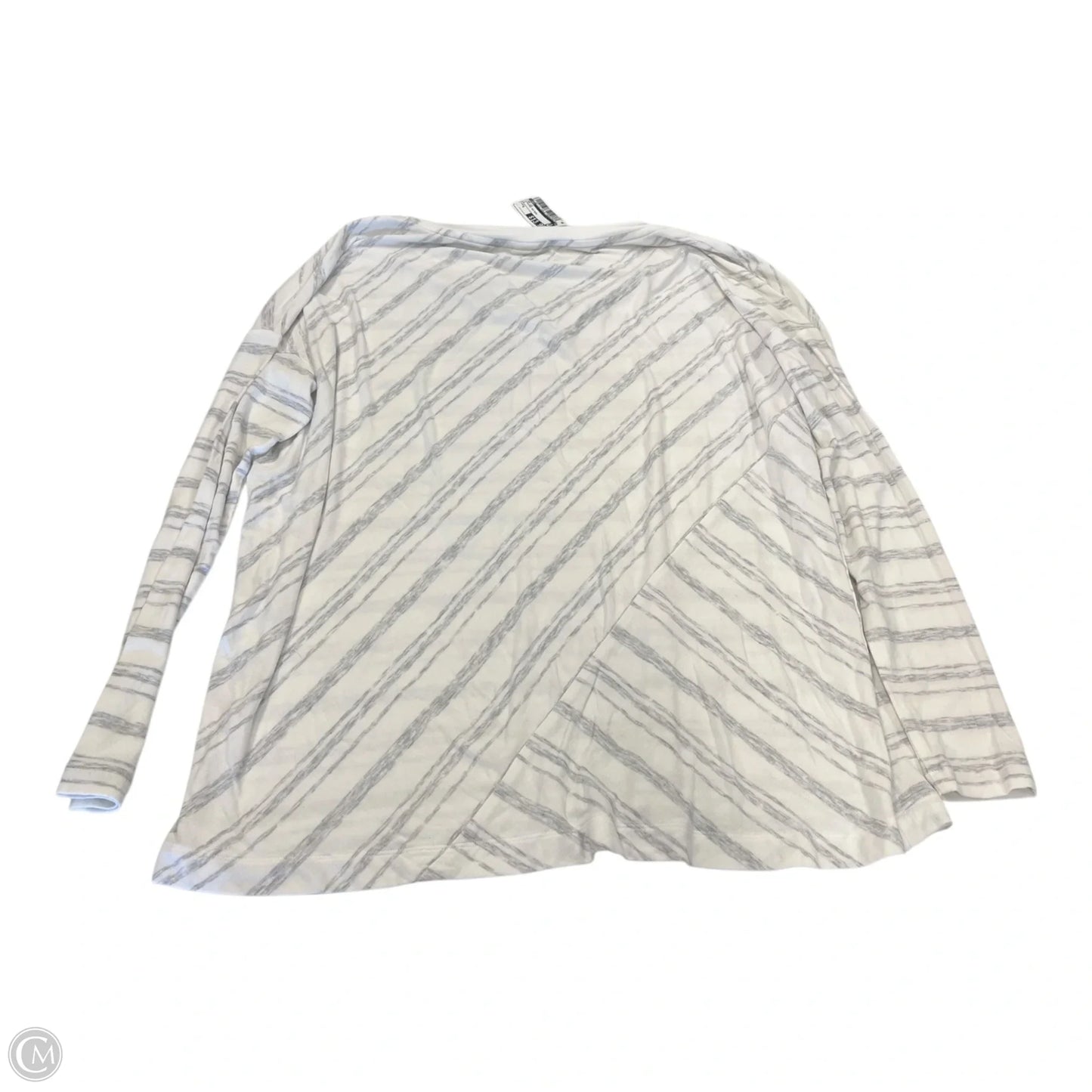 Top Long Sleeve By Cabi In Striped Pattern, Size: S