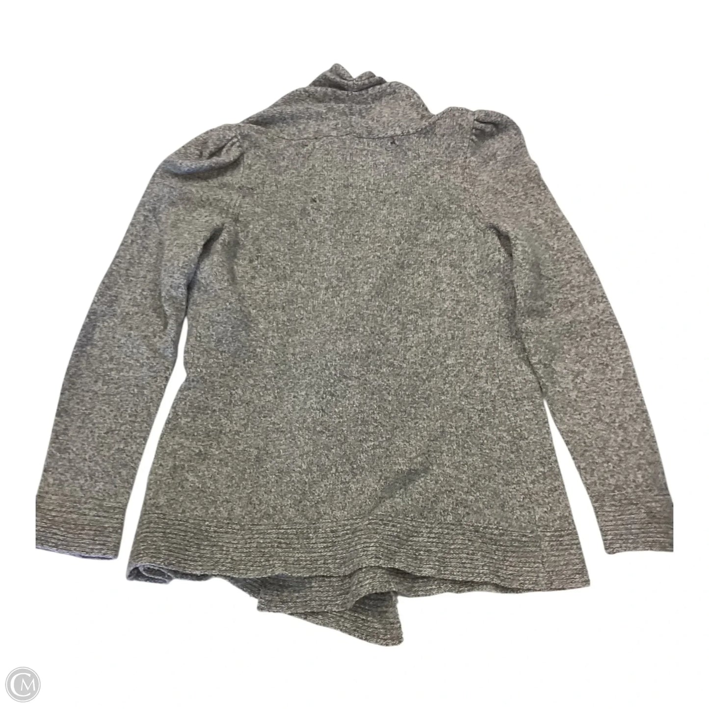Cardigan By Clothes Mentor In Grey, Size: L