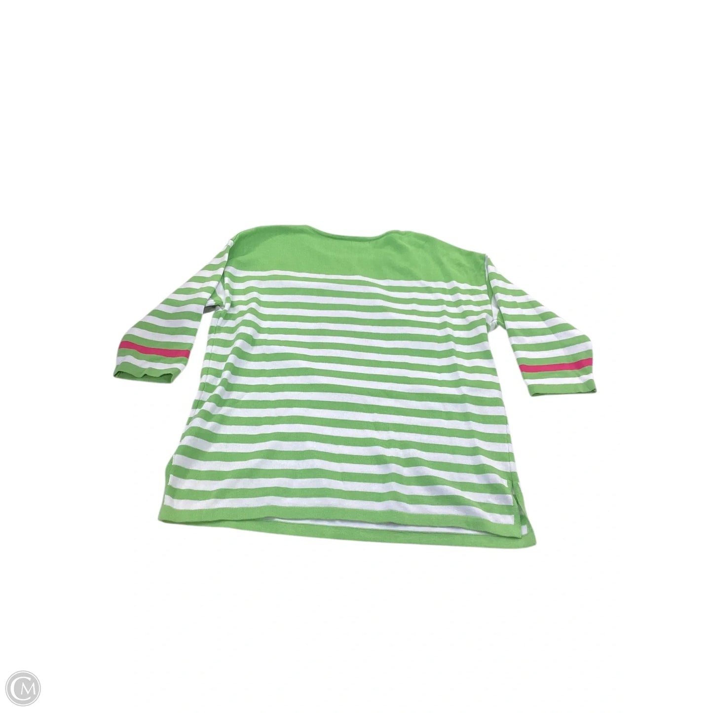 Sweater By Clothes Mentor In Striped Pattern, Size: M