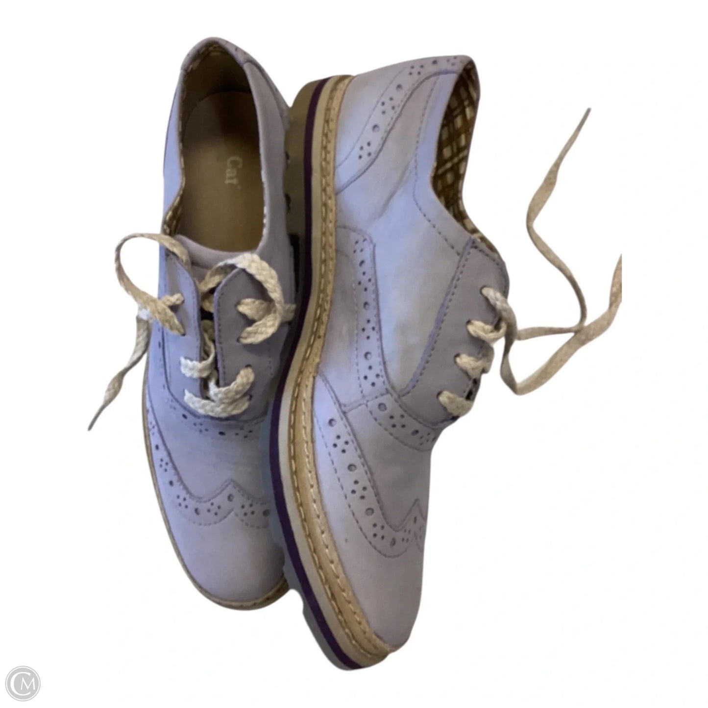 Shoes Flats By Clothes Mentor In Purple, Size: 7.5