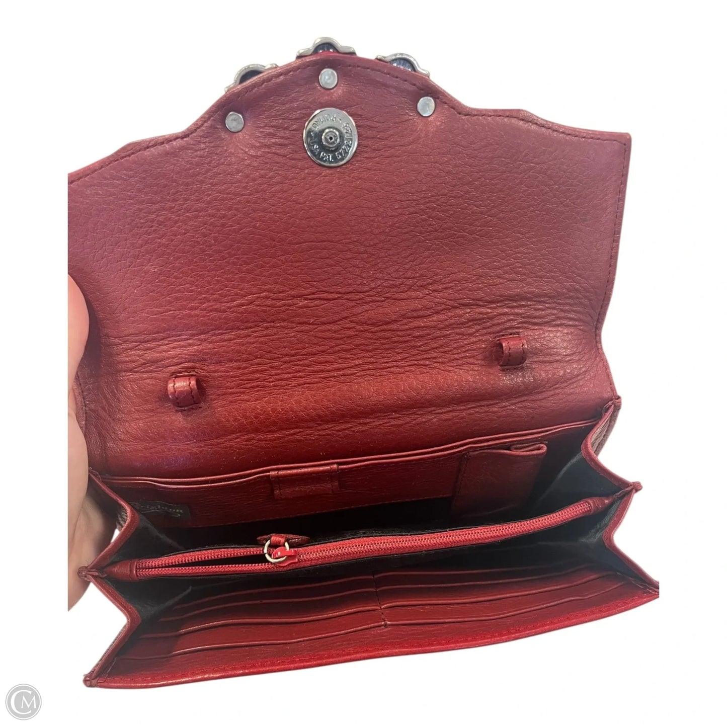Handbag Leather By Brighton, Size: Small
