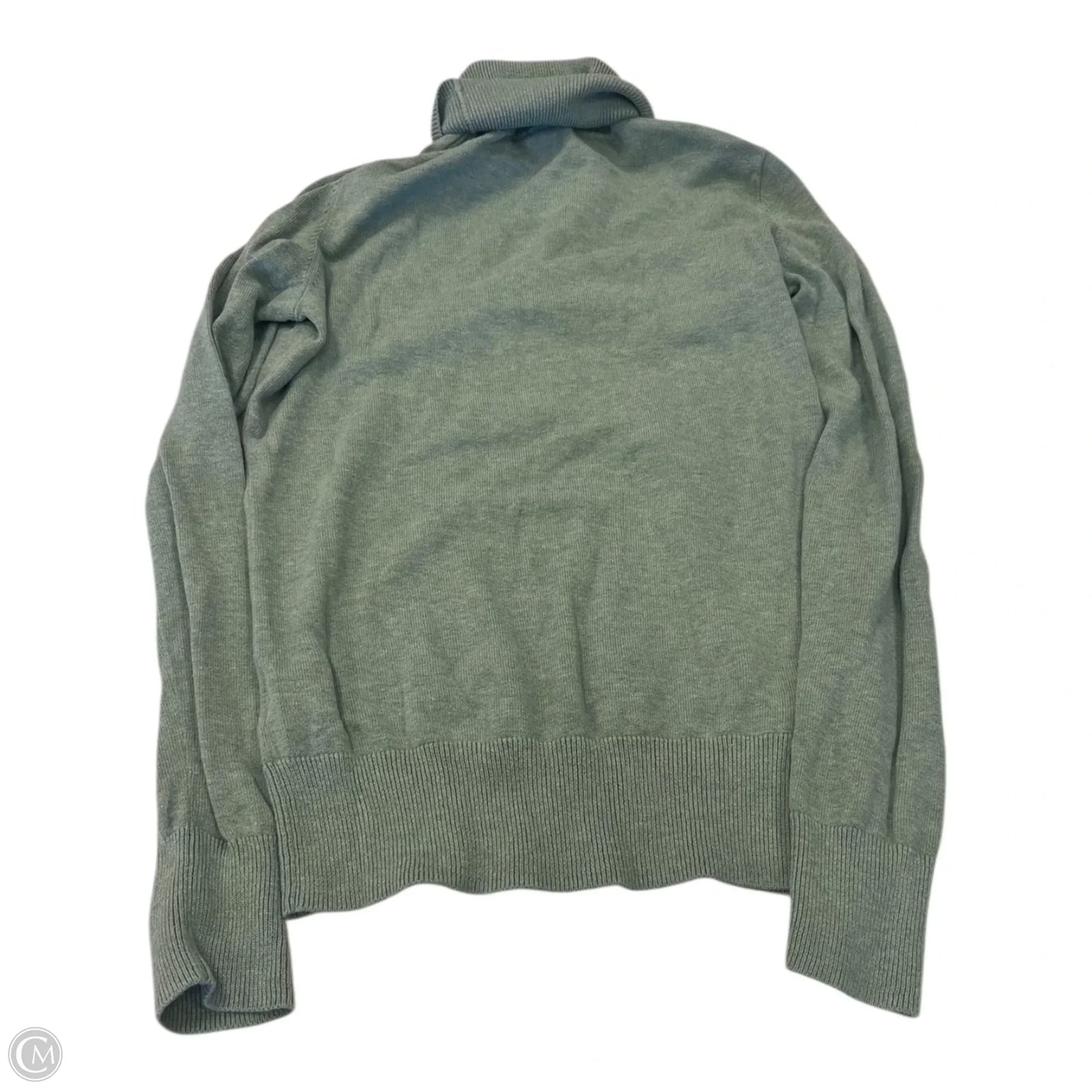 Top Long Sleeve By Talbots In Green, Size: S