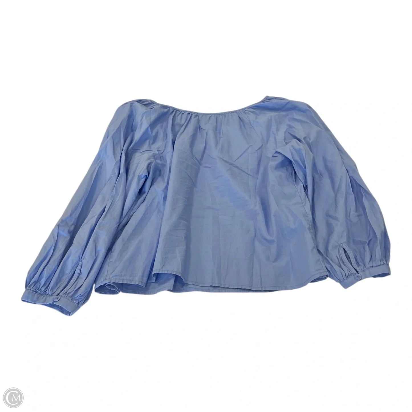 Top 3/4 Sleeve By Universal Thread In Blue, Size: M
