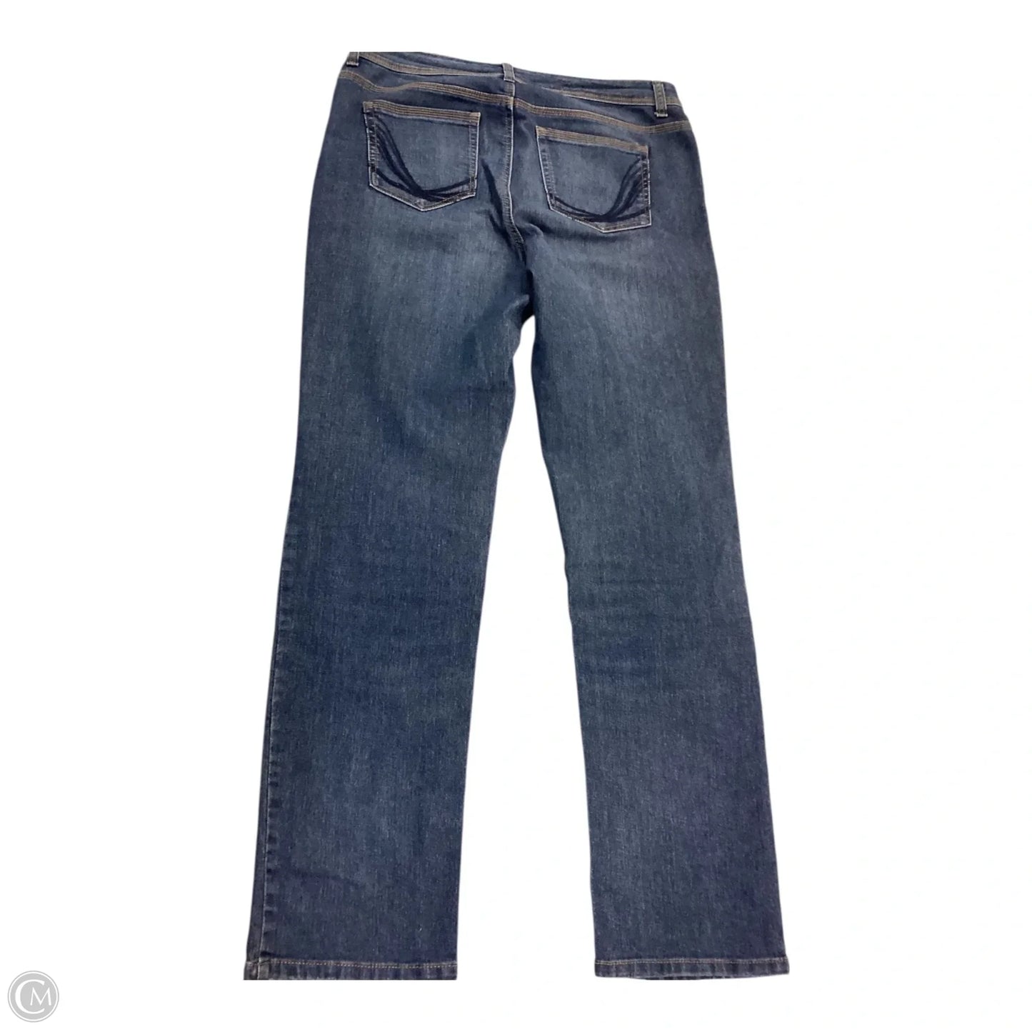 Jeans Straight By Style And Co Collection Women In Navy, Size: 12