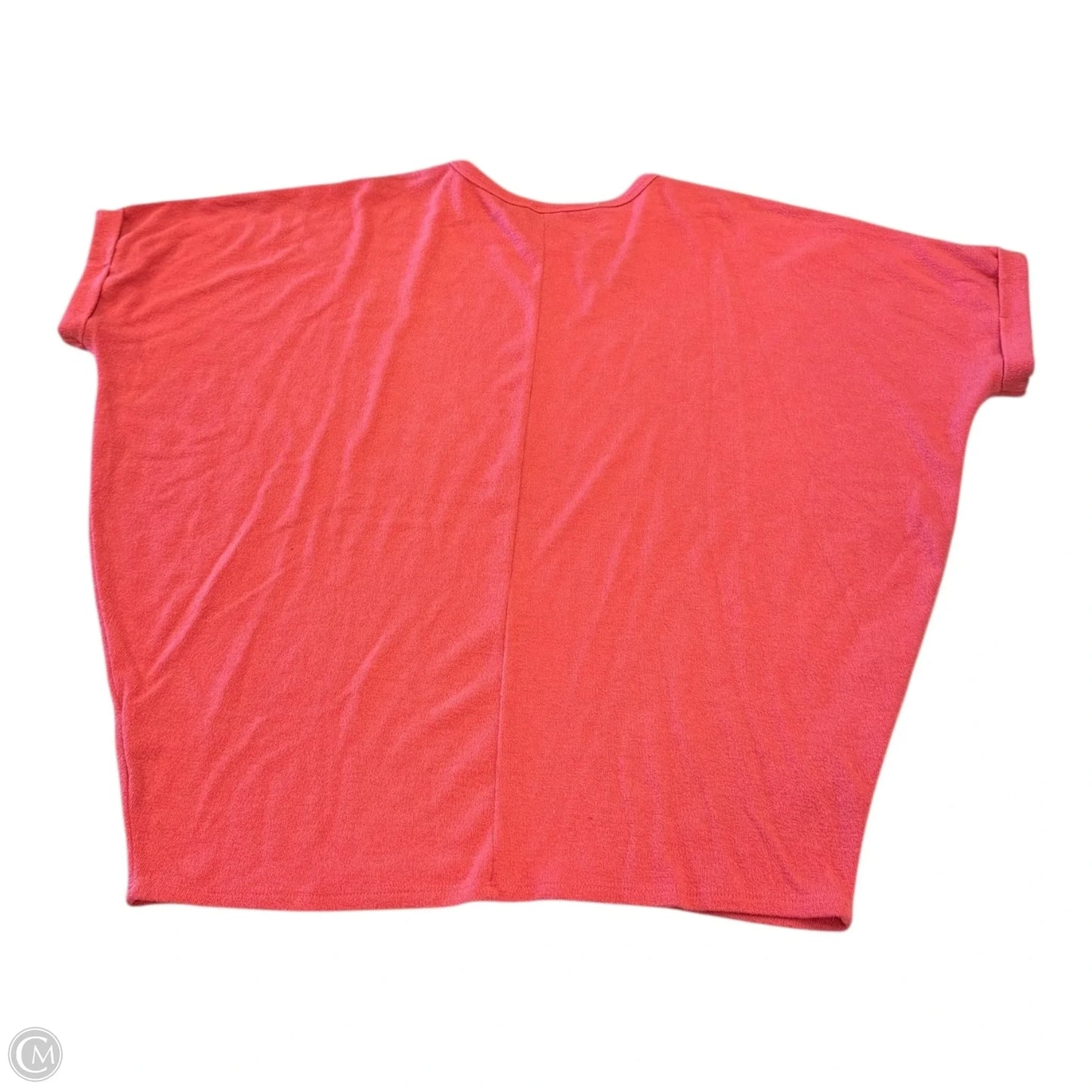 Top Short Sleeve Basic By Blue Rain In Pink, Size: S
