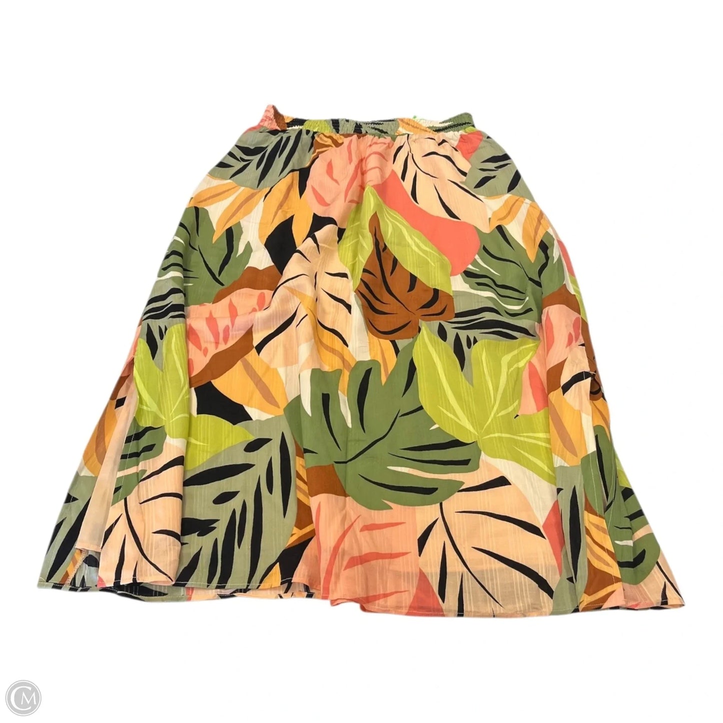 Skirt Maxi By Loft In Tropical Print, Size: Xs