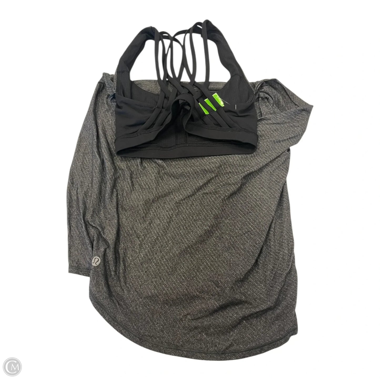 Athletic Tank Top By Lululemon In Grey, Size: M