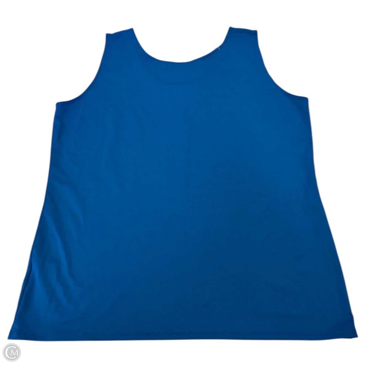 Tank Top By Ellen Tracy In Blue, Size: Xl