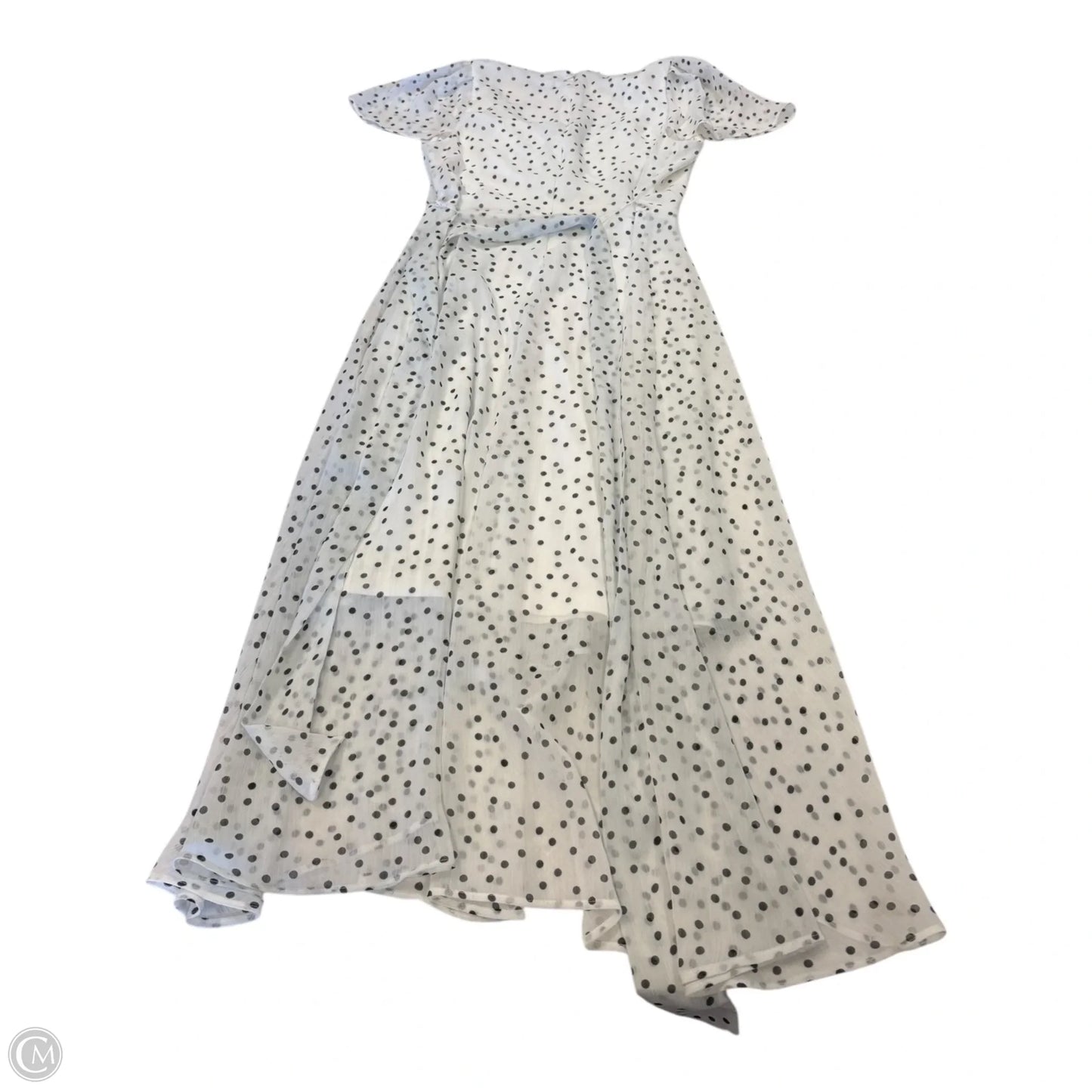 Dress Casual Short By Dkny In Polkadot Pattern, Size: S