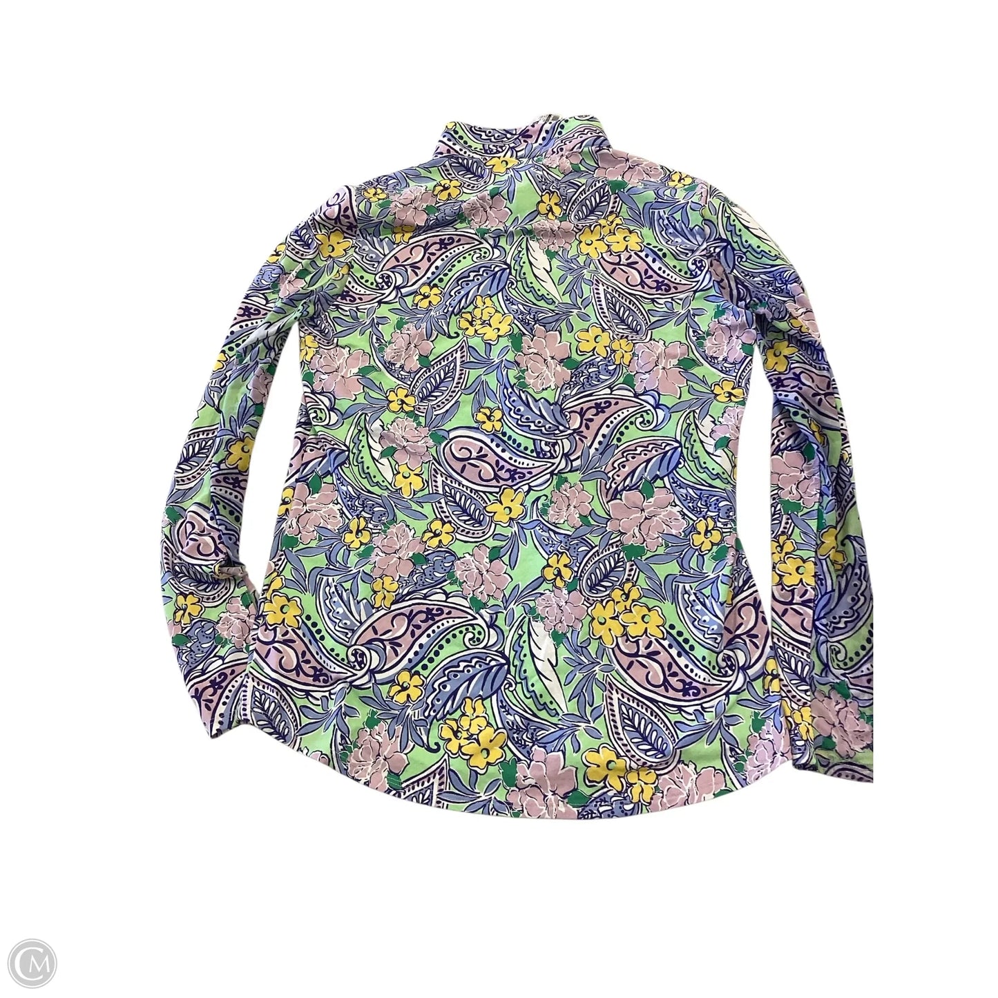 Athletic Jacket By Clothes Mentor In Floral Print, Size: S