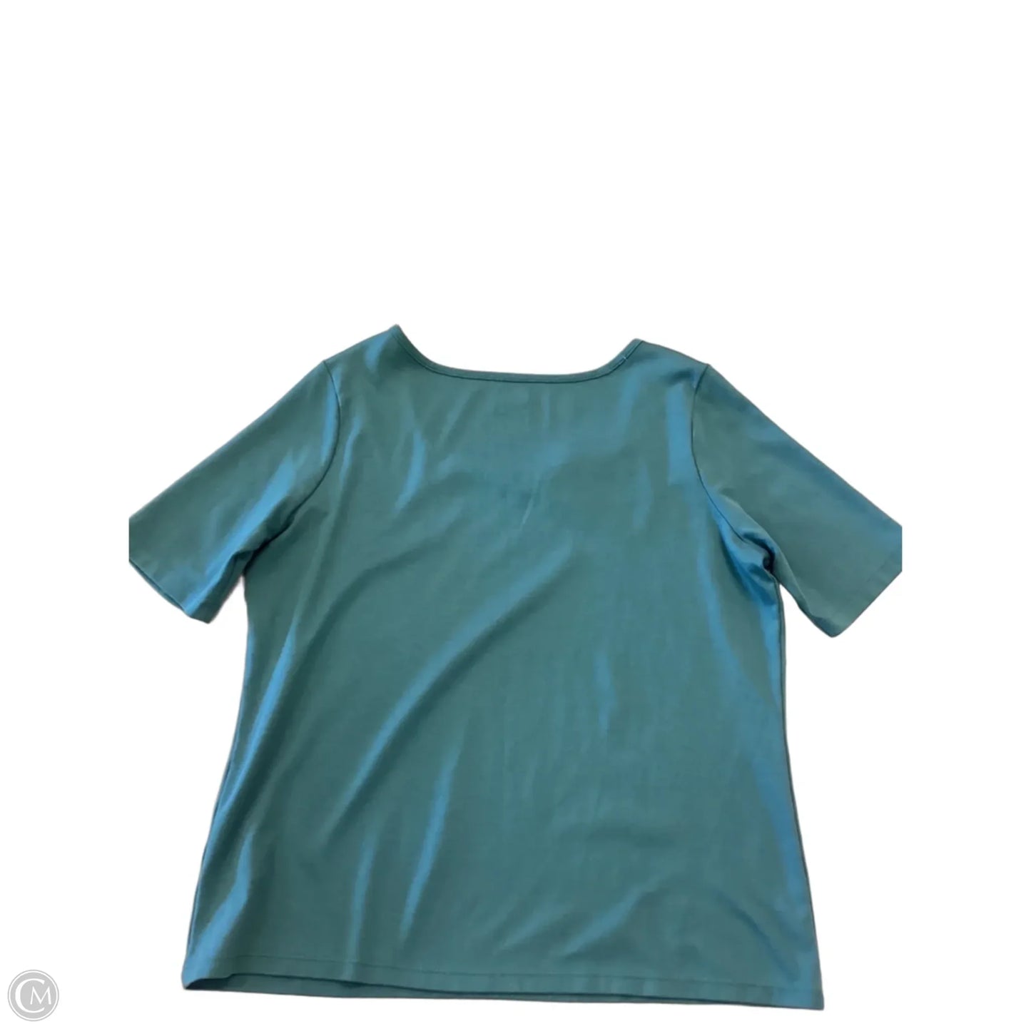 Top Short Sleeve Basic By L.l. Bean In green Size: L
