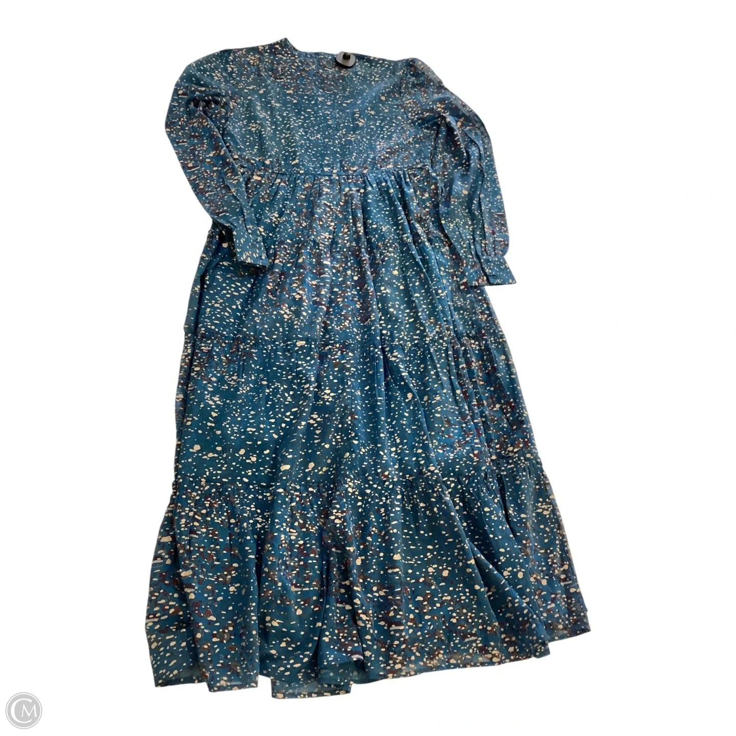 Dress Casual Maxi By Elan In Floral Print, Size: L