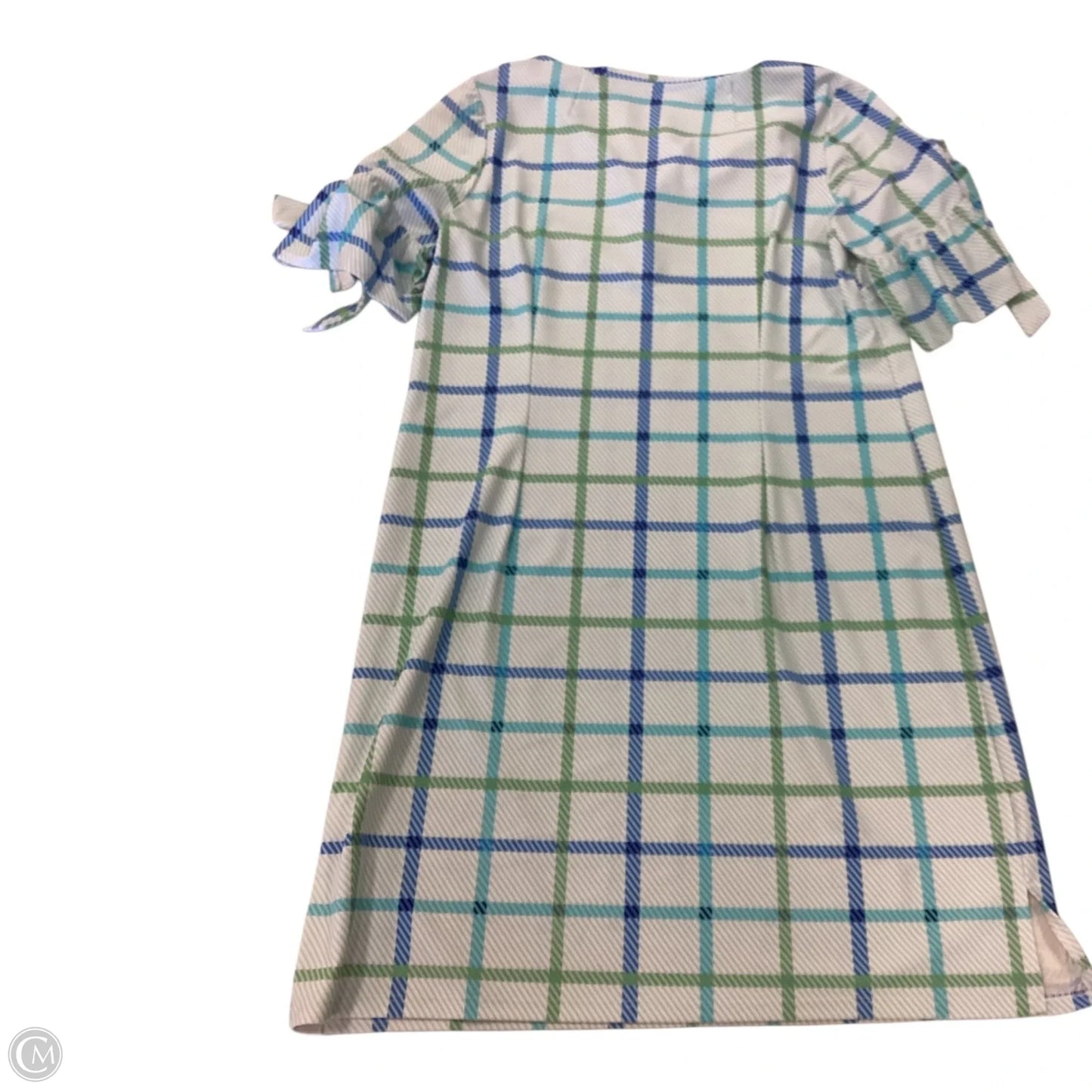 Dress Casual Short By Jude Connally In Blue & Green, Size: M