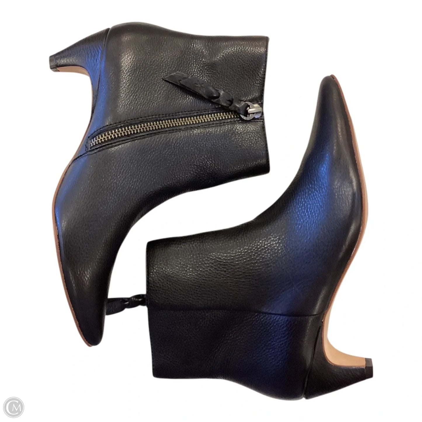 Boots Ankle Heels By Splendid In Black, Size: 9