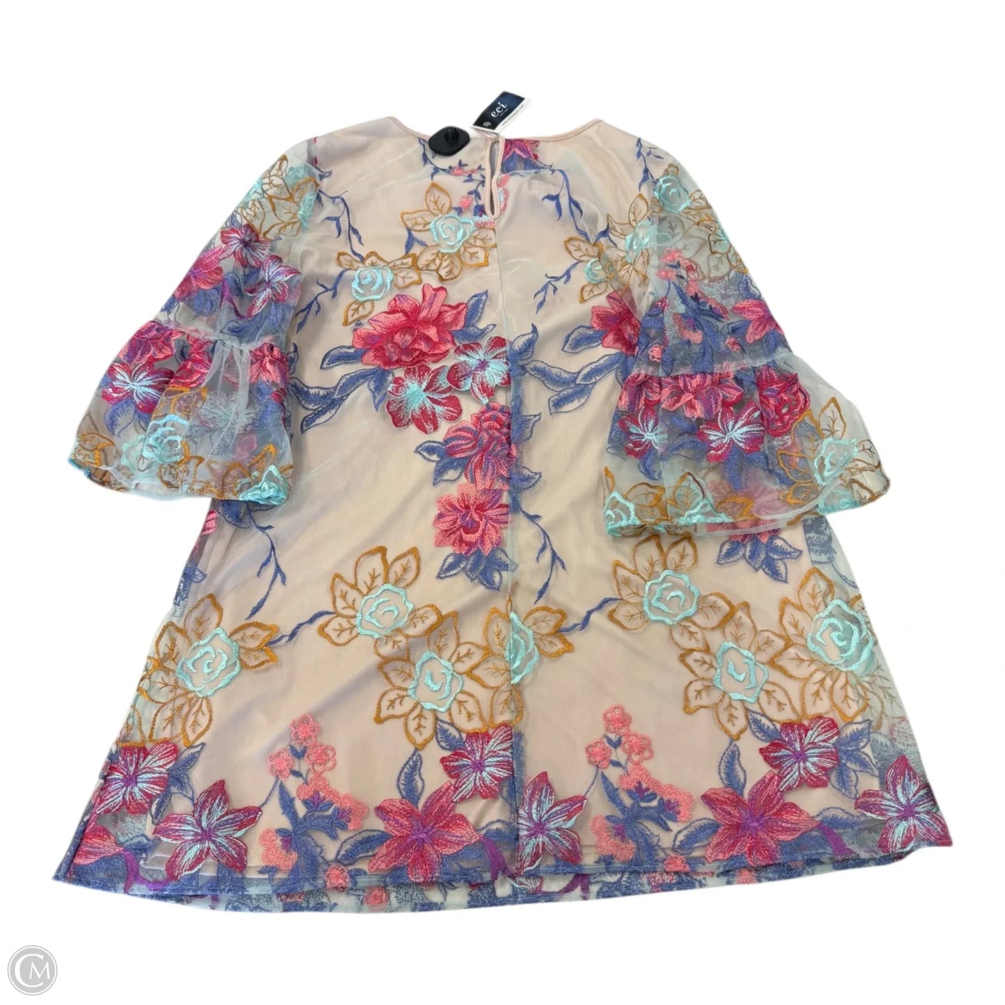 Dress Casual Short By Eci In Floral Print, Size: 14