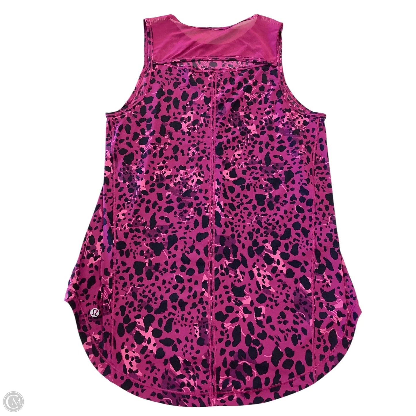 Athletic Tank Top By Lululemon In Animal Print, Size: S