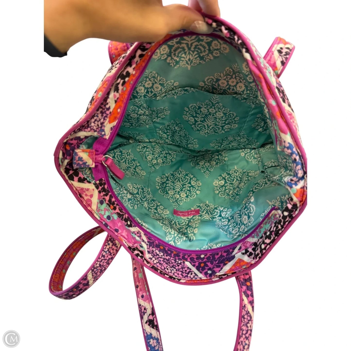 Handbag By Vera Bradley, Size: Medium