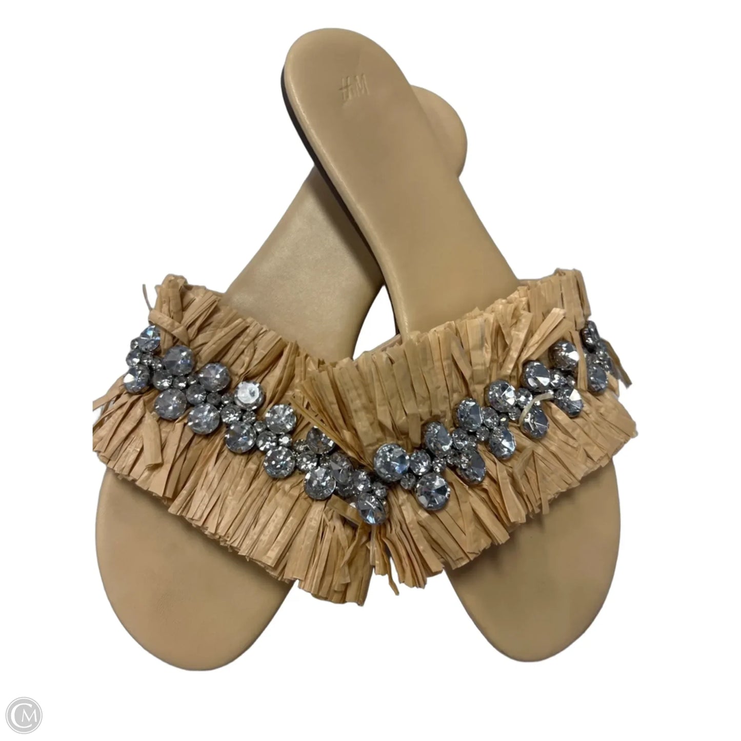 Sandals Flats By H&m In Tan, Size: 9