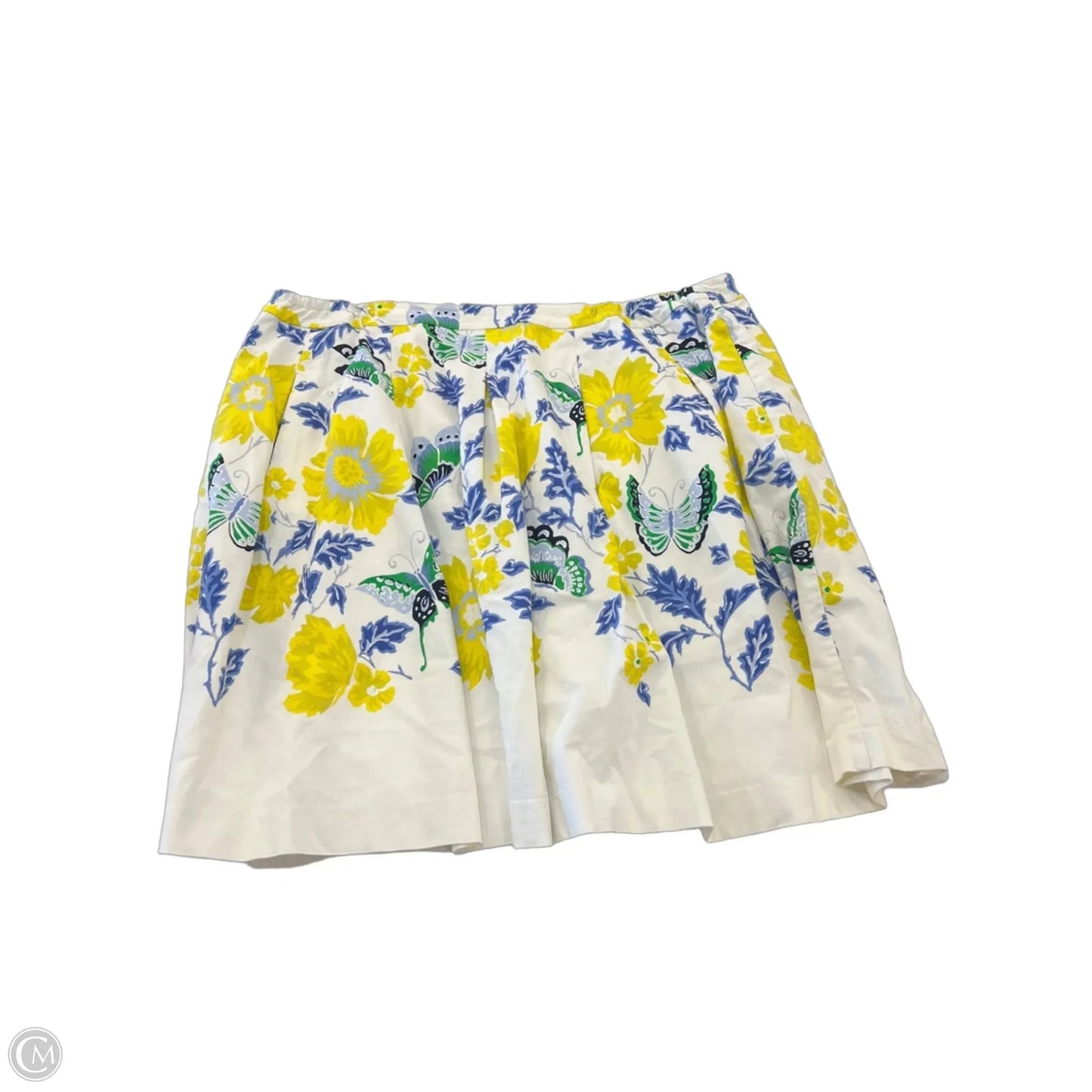 Skirt Mini & Short By Talbots In Floral Print, Size: 22