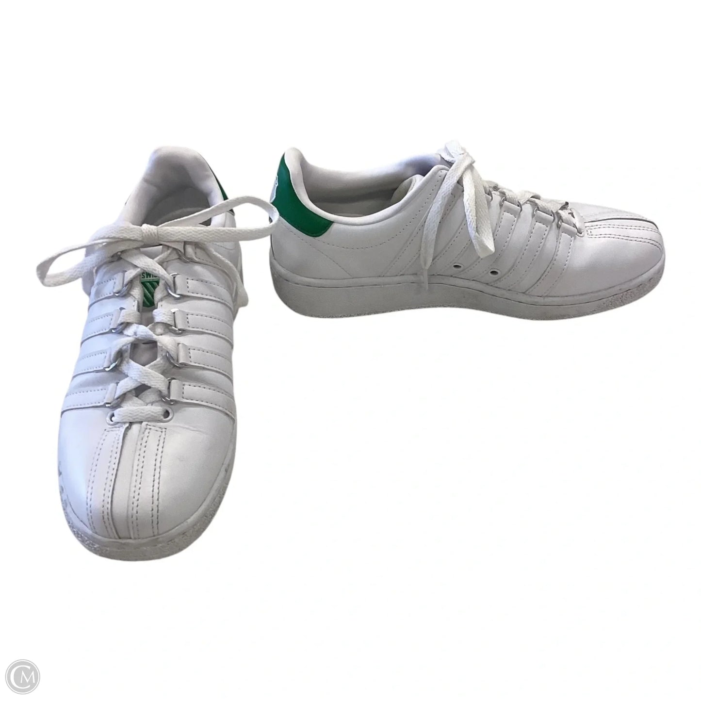 Shoes Sneakers By K Swiss In Green & White, Size: 9