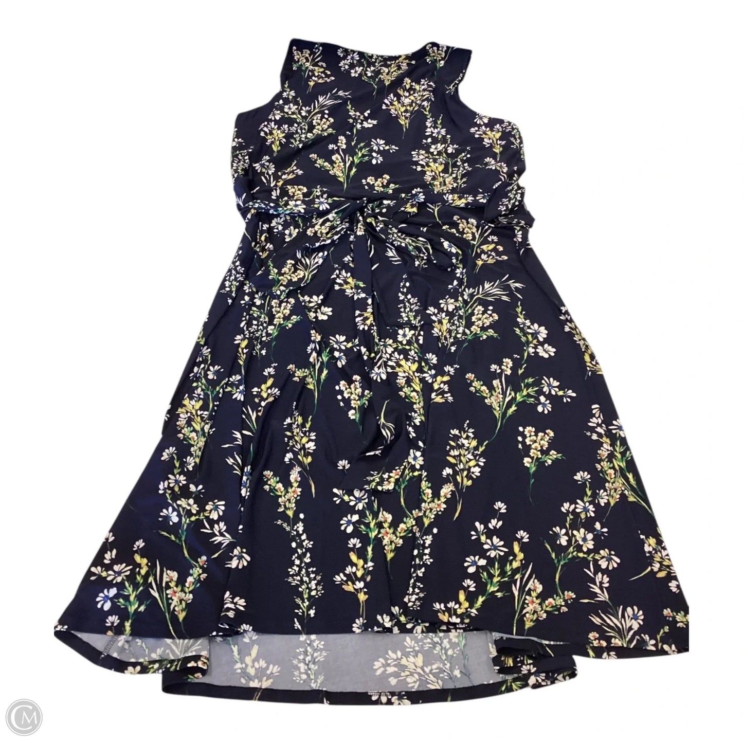 Dress Casual Maxi By Lauren By Ralph Lauren In Floral Print, Size: 18