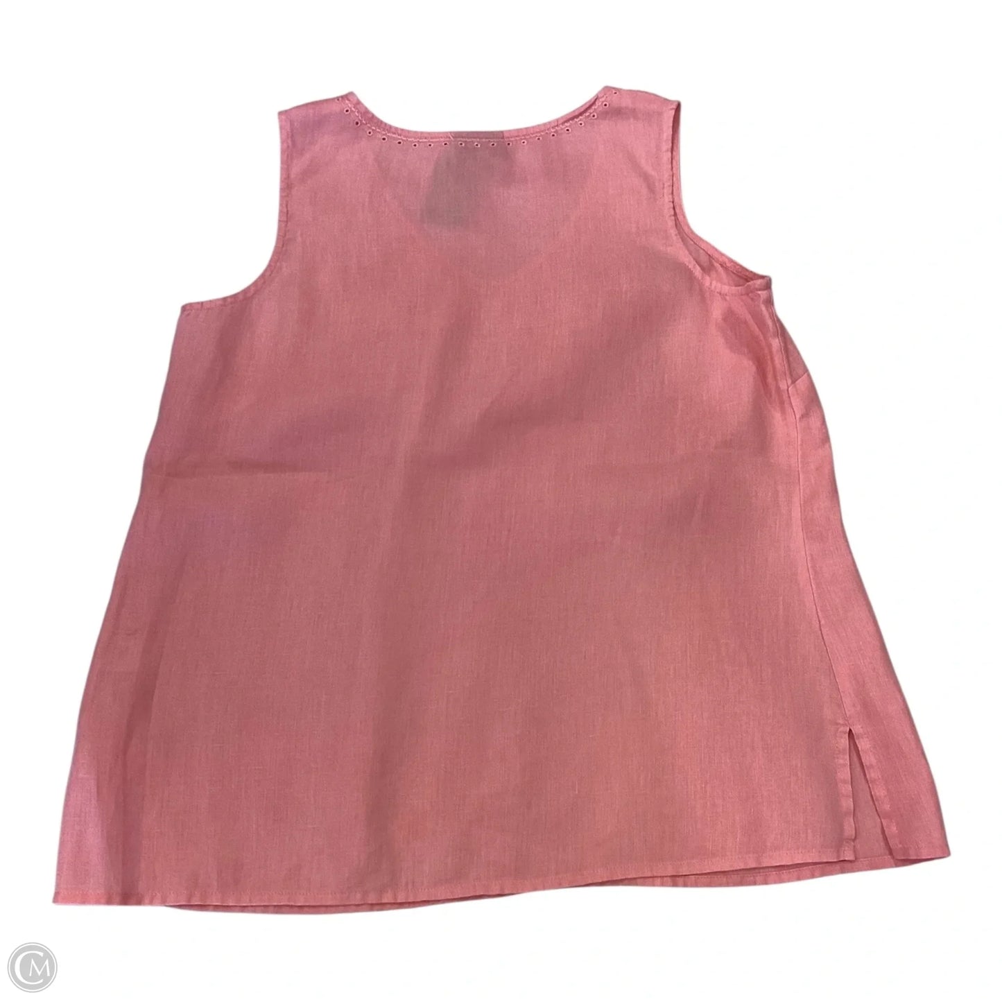 Top Sleeveless By J. Jill In Pink, Size: Xs