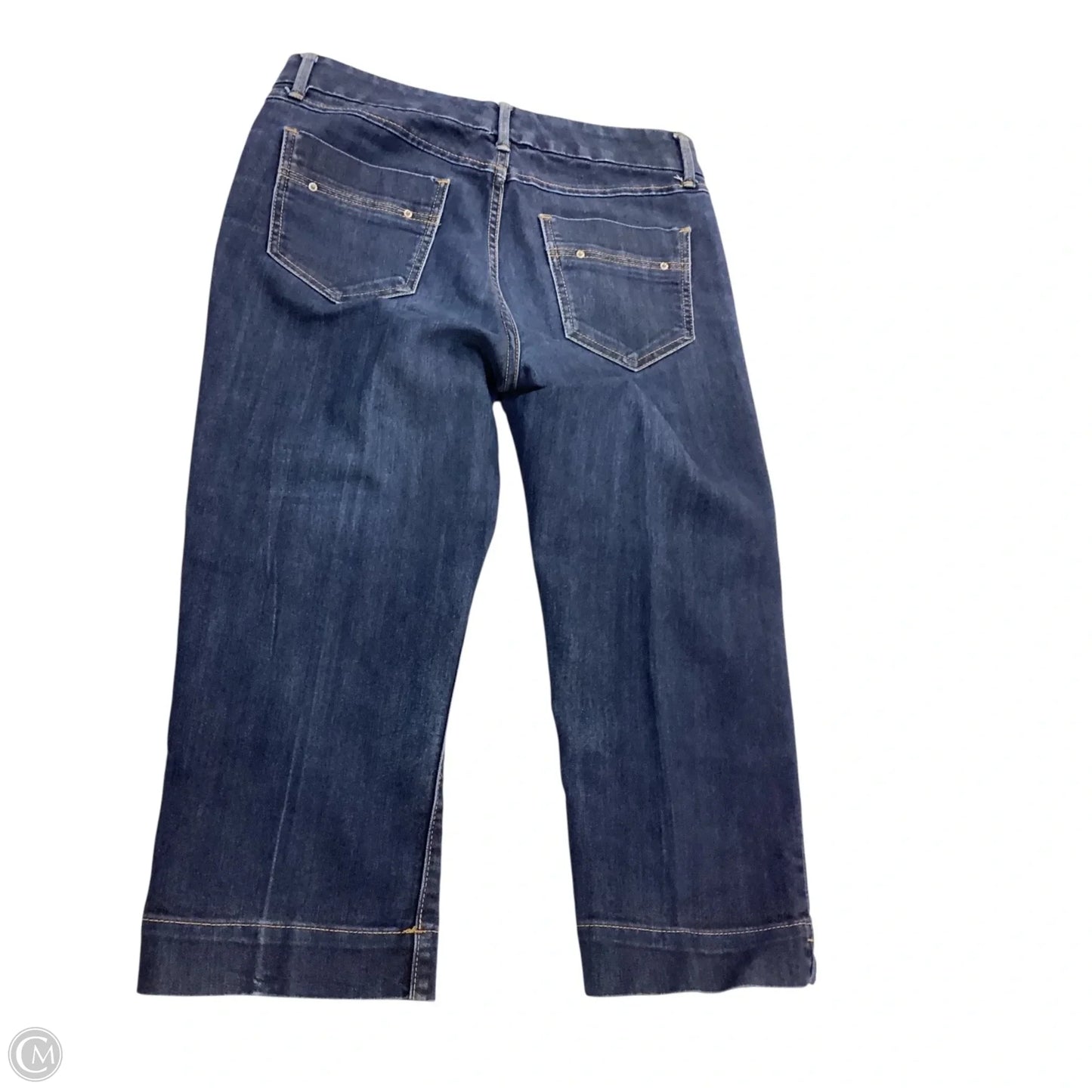 Capris By Banana Republic In Blue Denim, Size: 6