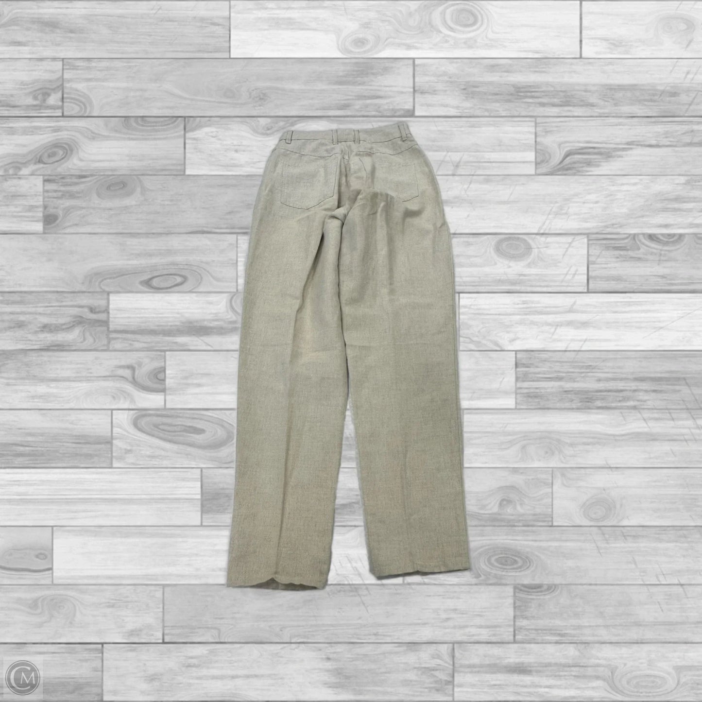 Pants Linen By Talbots In Beige, Size: 8
