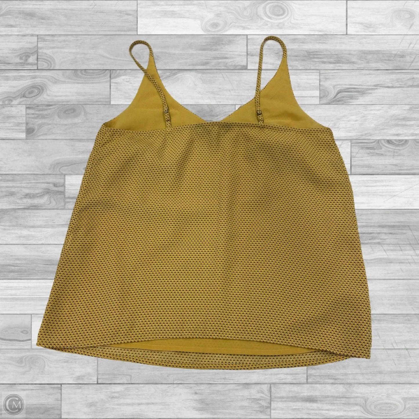 Top Sleeveless By Banana Republic In Yellow, Size: Xs
