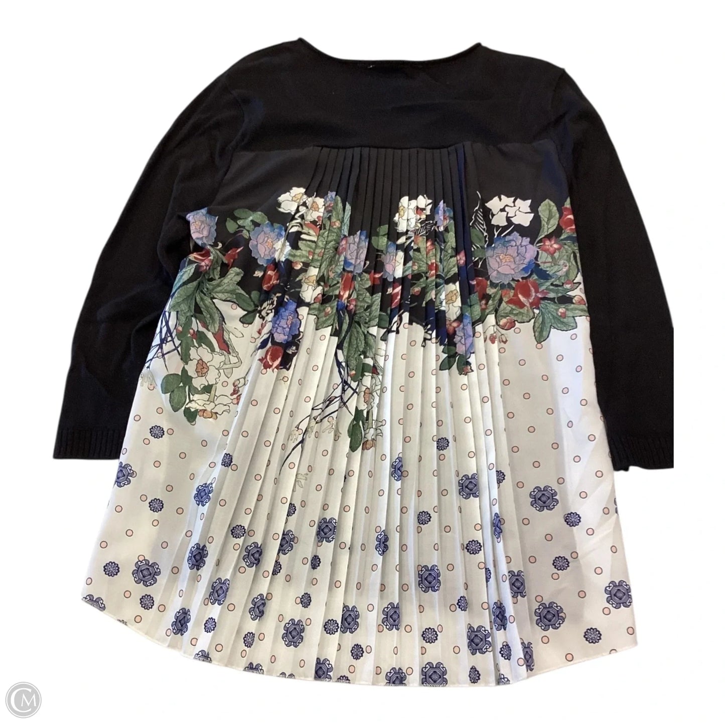 Sweater By Chicos In Black, Size: S