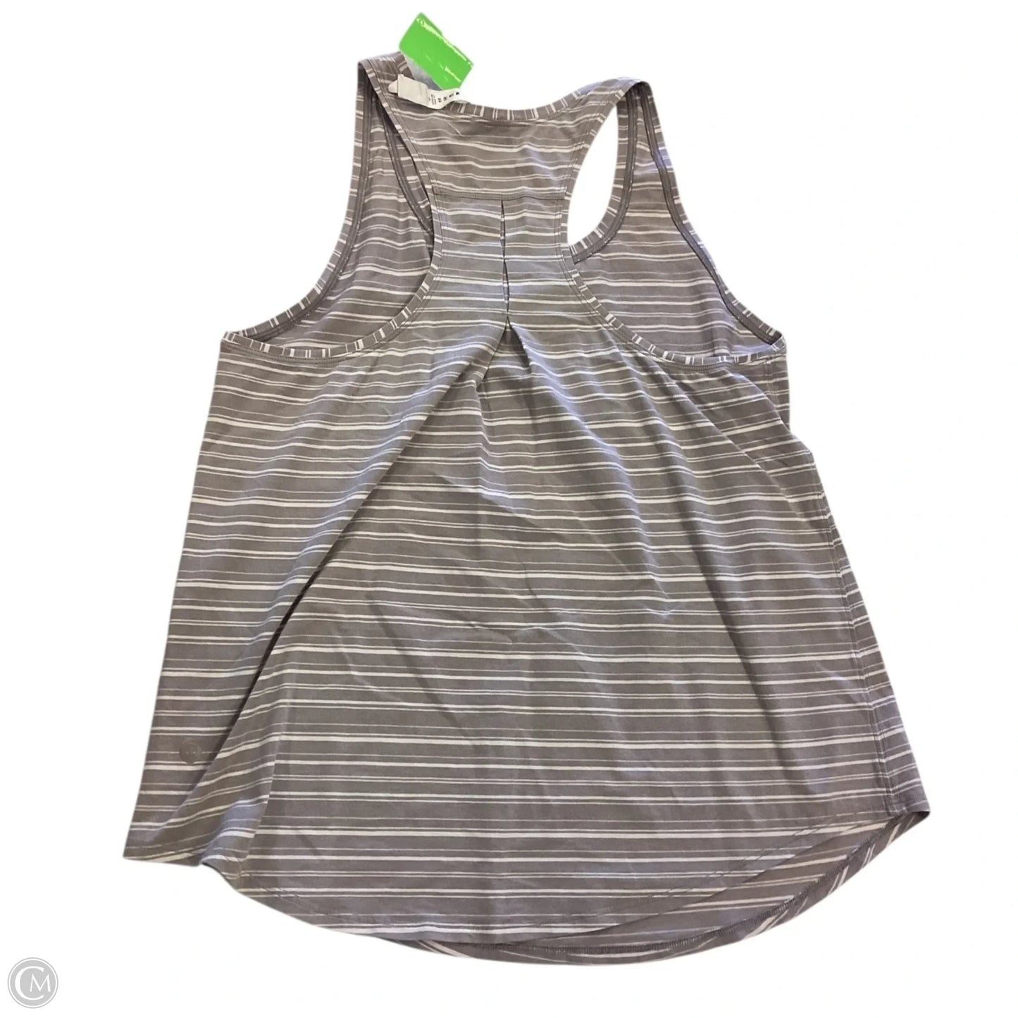 Athletic Tank Top By Lululemon In Grey, Size: 10