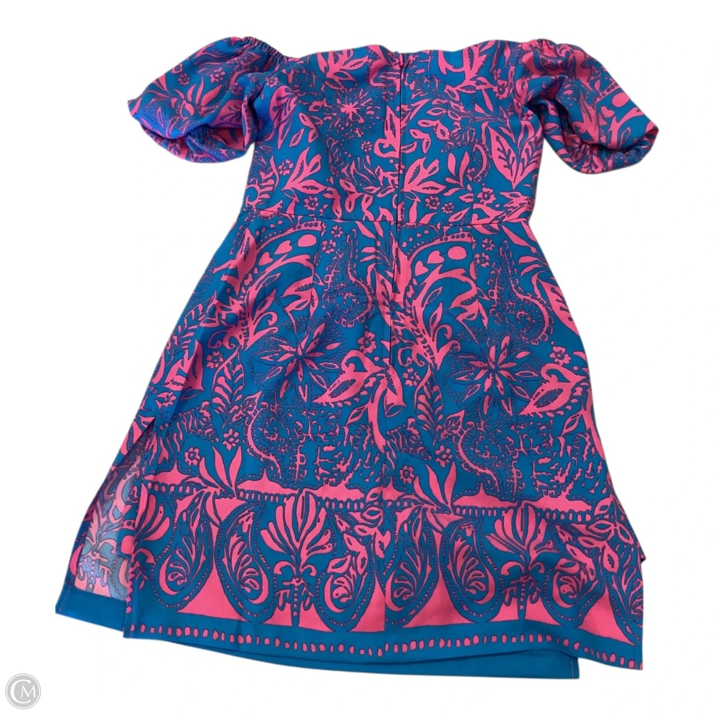 Dress Designer By Lilly Pulitzer In Blue & Pink, Size: 0