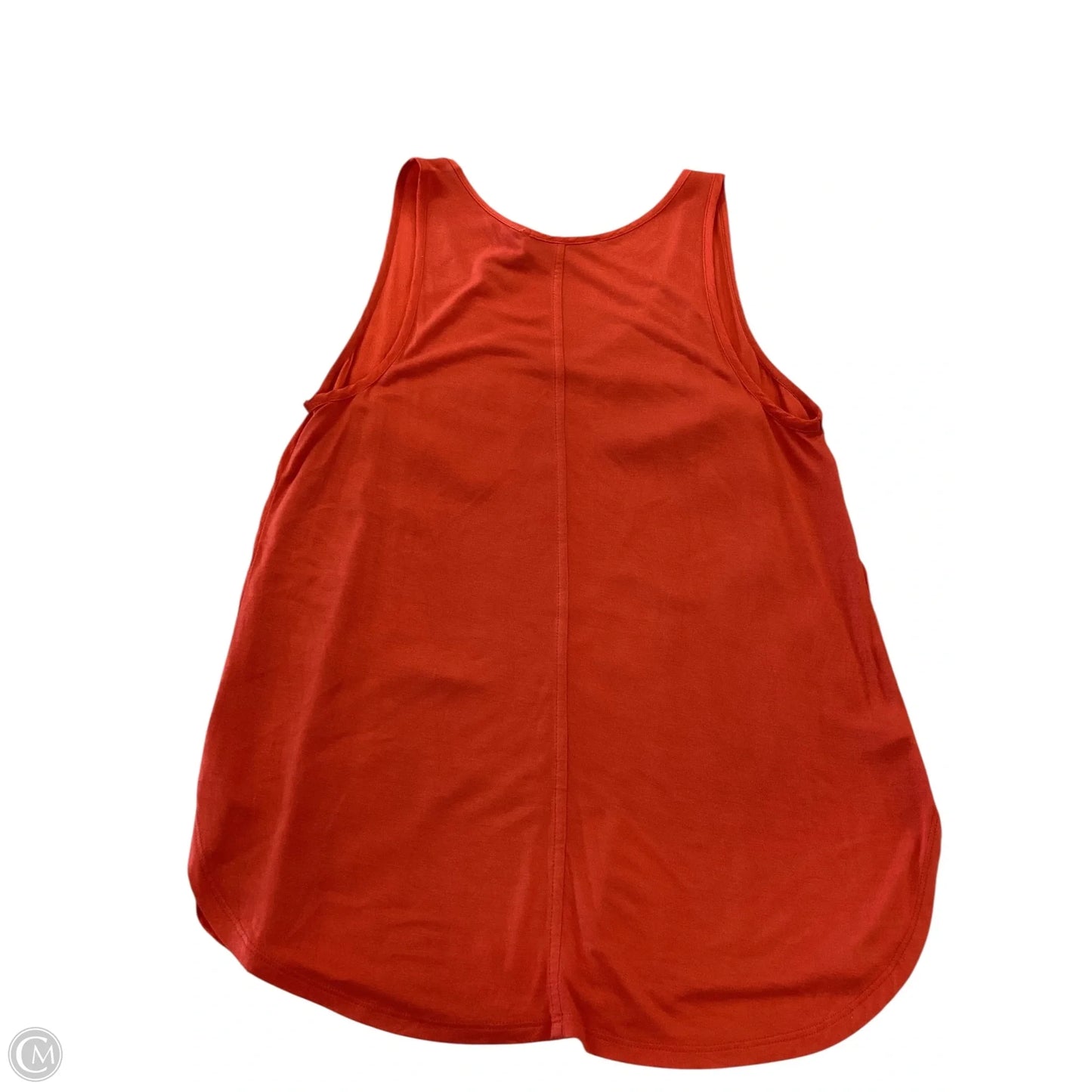 Top Sleeveless By Loft In Orange, Size: S