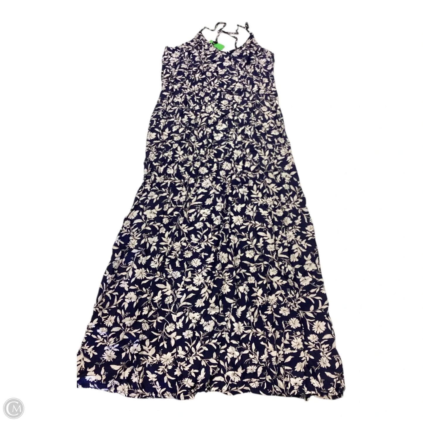 Dress Casual Midi By Old Navy In Floral Print, Size: L