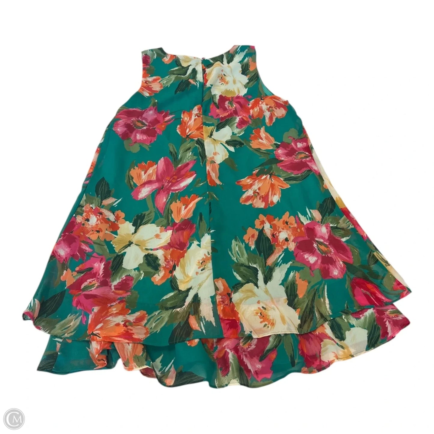 Dress Casual Short By Jessica Howard In Floral Print, Size: 10p