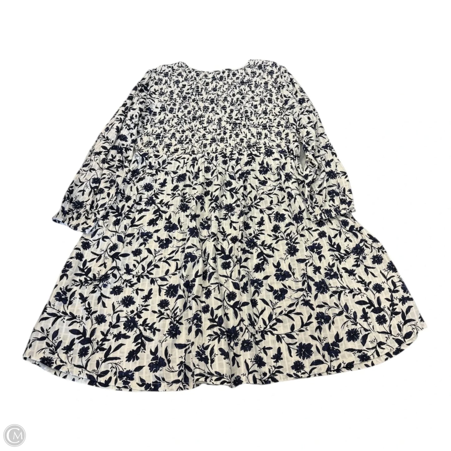 Dress Casual Midi By Old Navy In Floral Print, Size: Xl