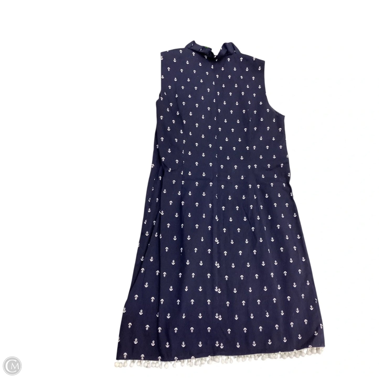 Dress Casual Midi By Clothes Mentor In Nautical Print, Size: 4