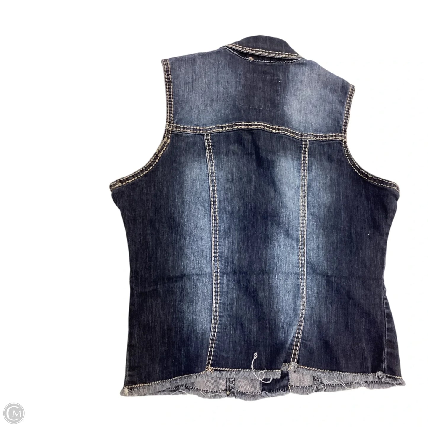 Vest Other By Maurices In Blue Denim, Size: M