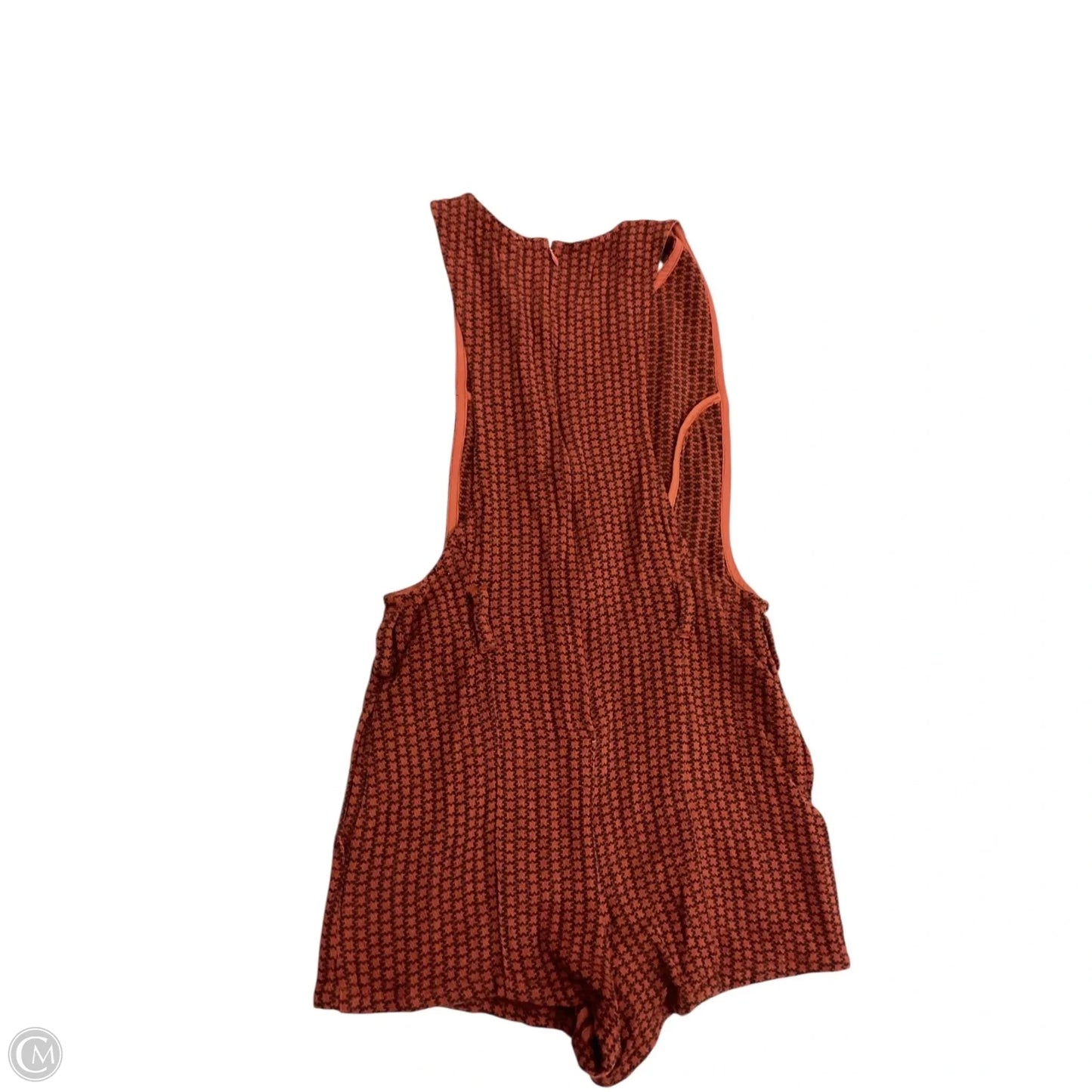 Jumpsuit By Free People In Black & Orange, Size: 8 (no belt)