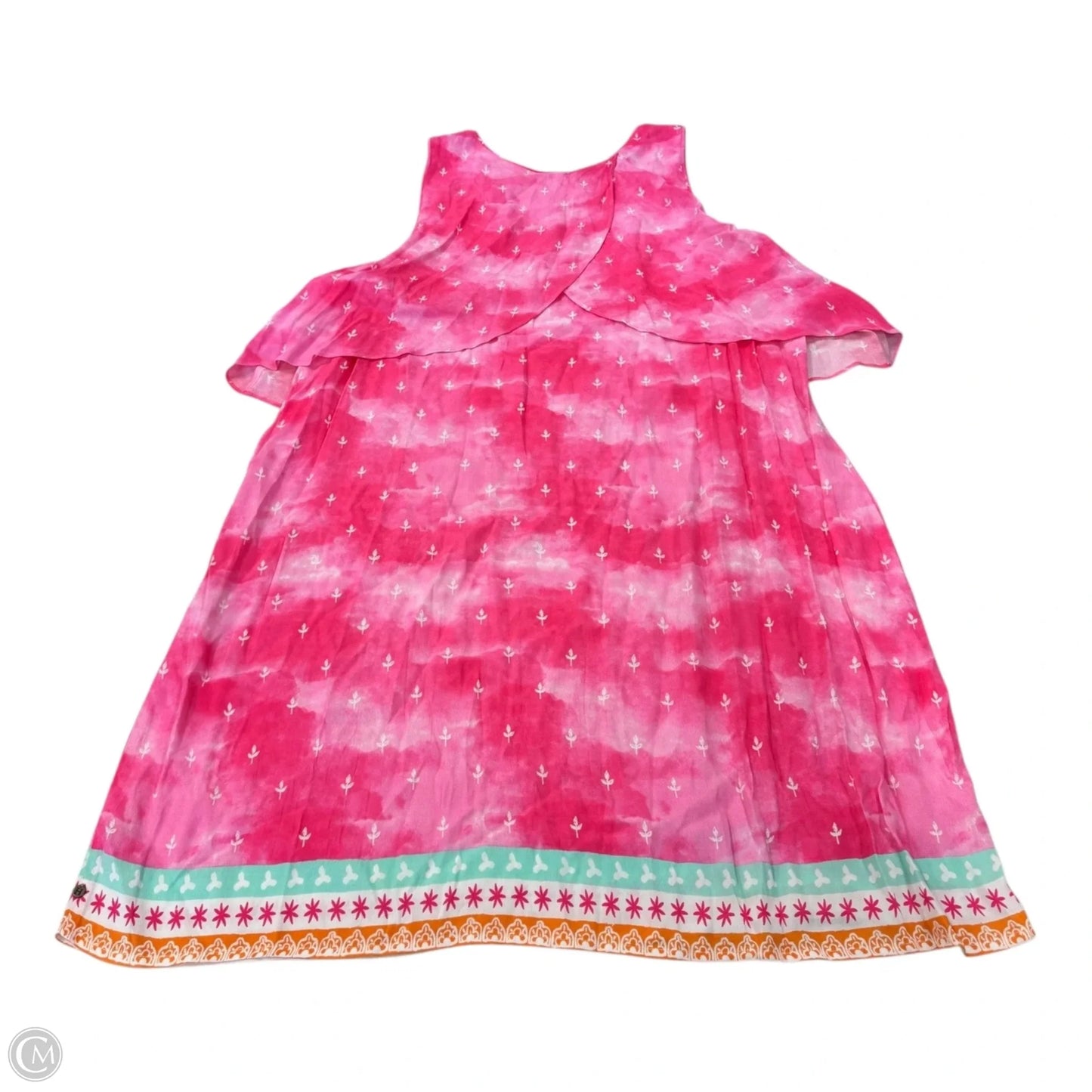 Dress Casual Short By Hatley In Orange & Pink, Size: Xl