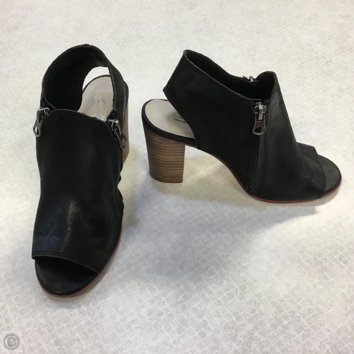 Shoes Heels Block By Clothes Mentor In Black & Brown, Size: 6