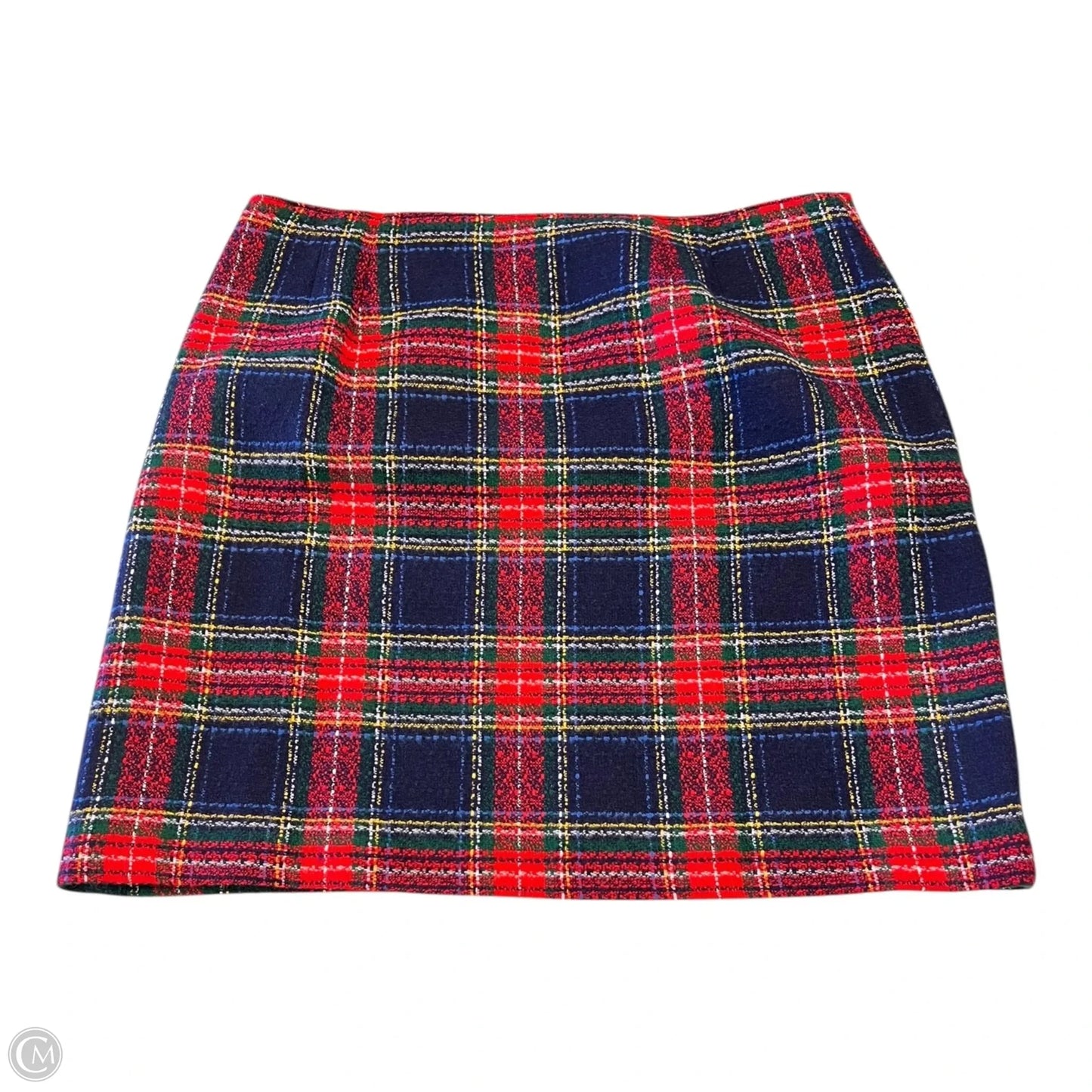 Skirt Midi By Talbots In Plaid Pattern, Size: 16