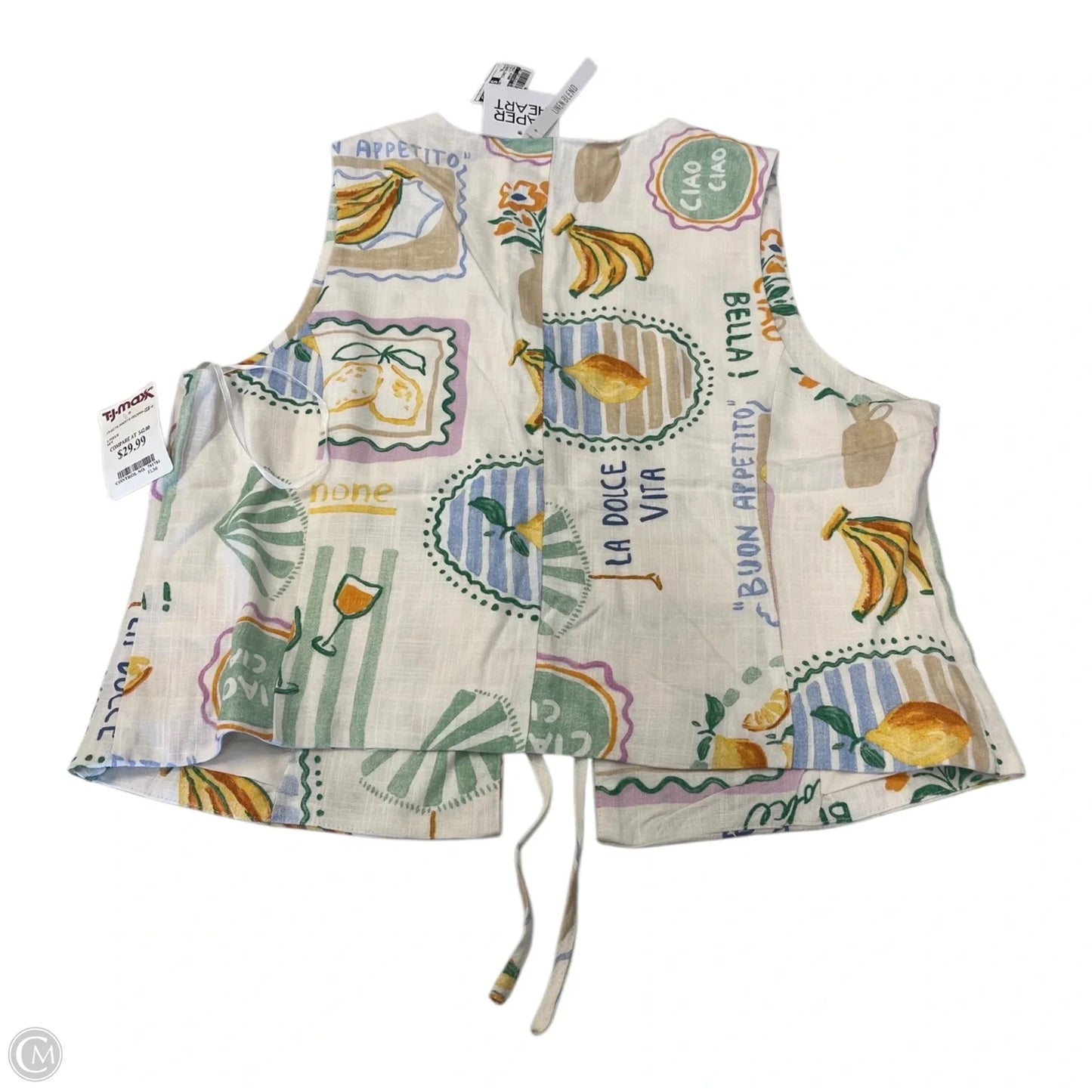 Vest Other By Clothes Mentor In Multi-colored, Size: Xl