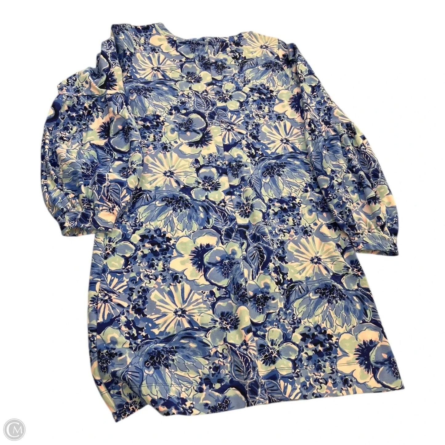 Dress Designer By Lilly Pulitzer In Blue & White, Size: S