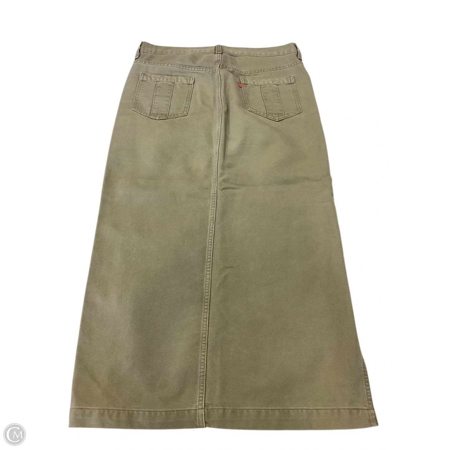 Skirt Maxi By Levis In Green, Size: 6