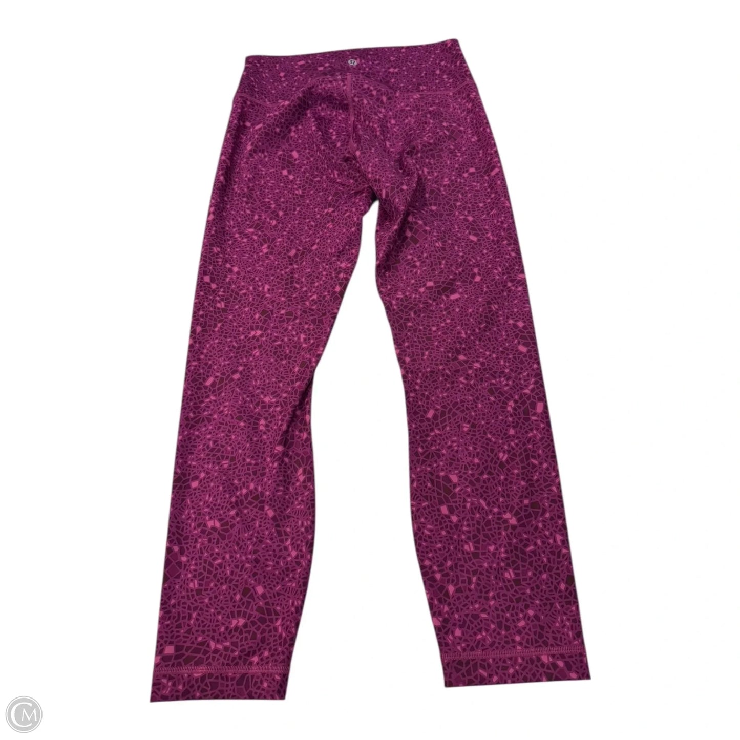 Athletic Capris By Lululemon In Purple, Size: 6